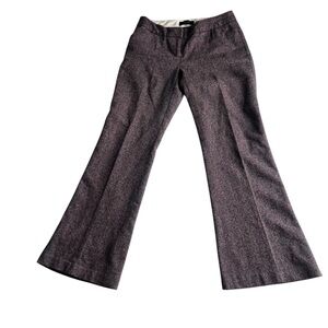 Body by Victoria Christie Fit Wool Blend Trousers | Tweed Flare Leg | 2P